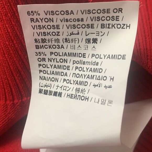 ❤️nwt Love Moschino Cropped Cut Out Zip Cardigan❤️ - Picture 6 of 12